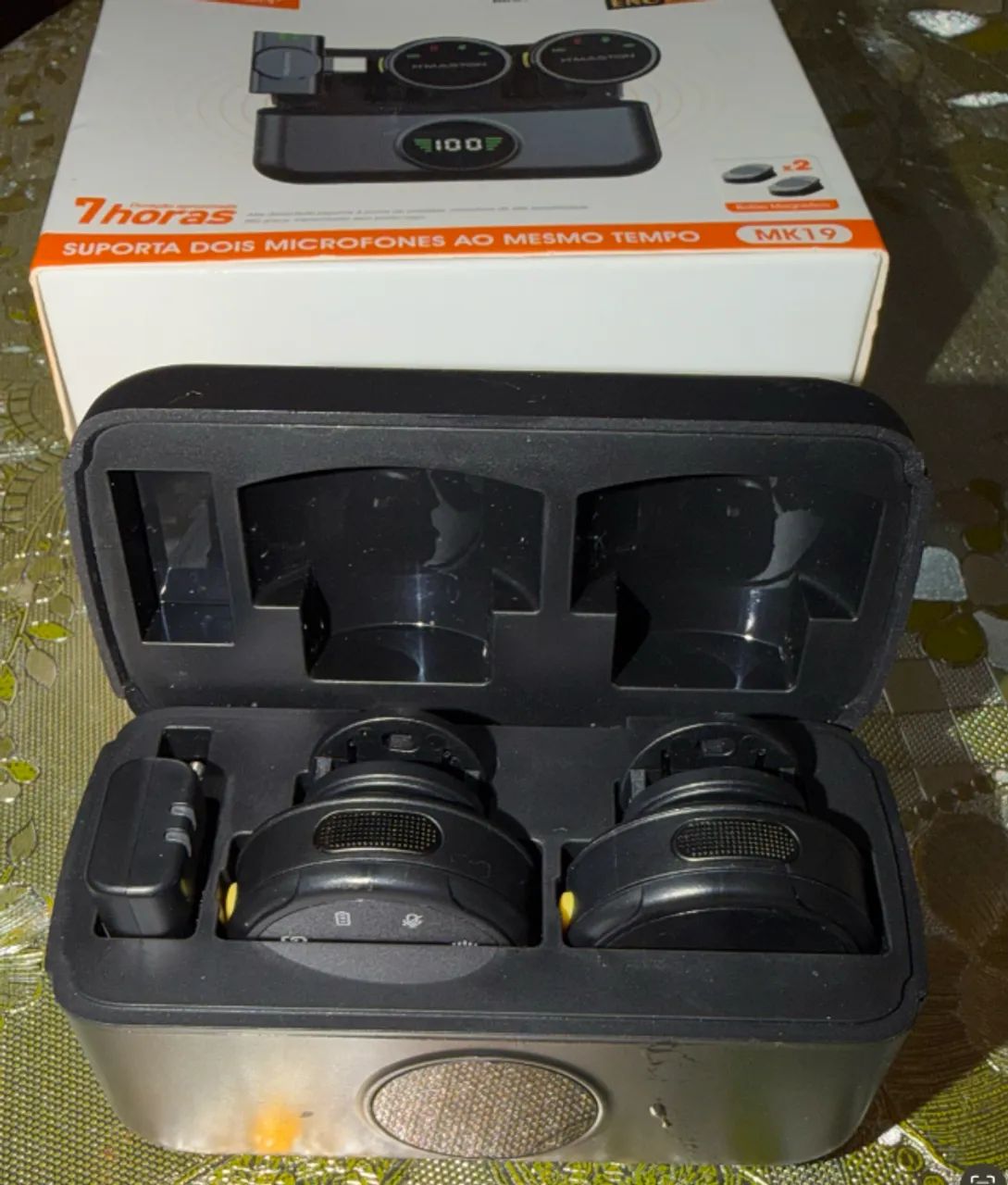 MICROFONE DE LAPELA TIPO-C - H?MASTON MK19 