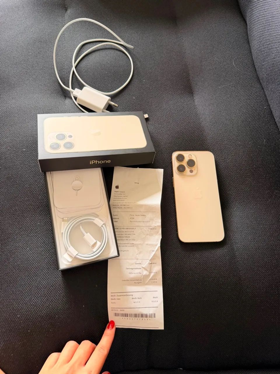 iPhone 13 Pro dourado - Foto 2