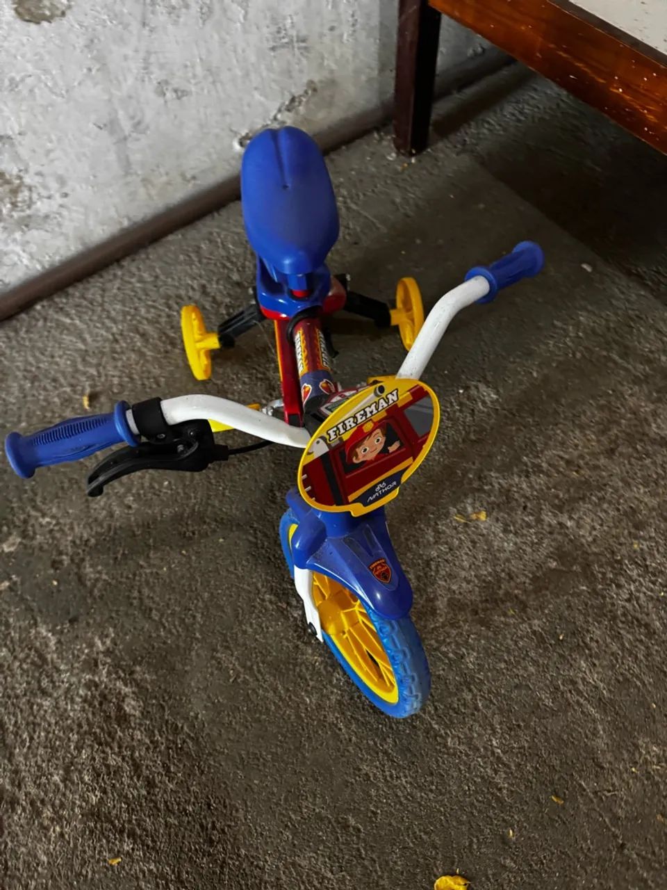 Bicicleta infantil (fireman)