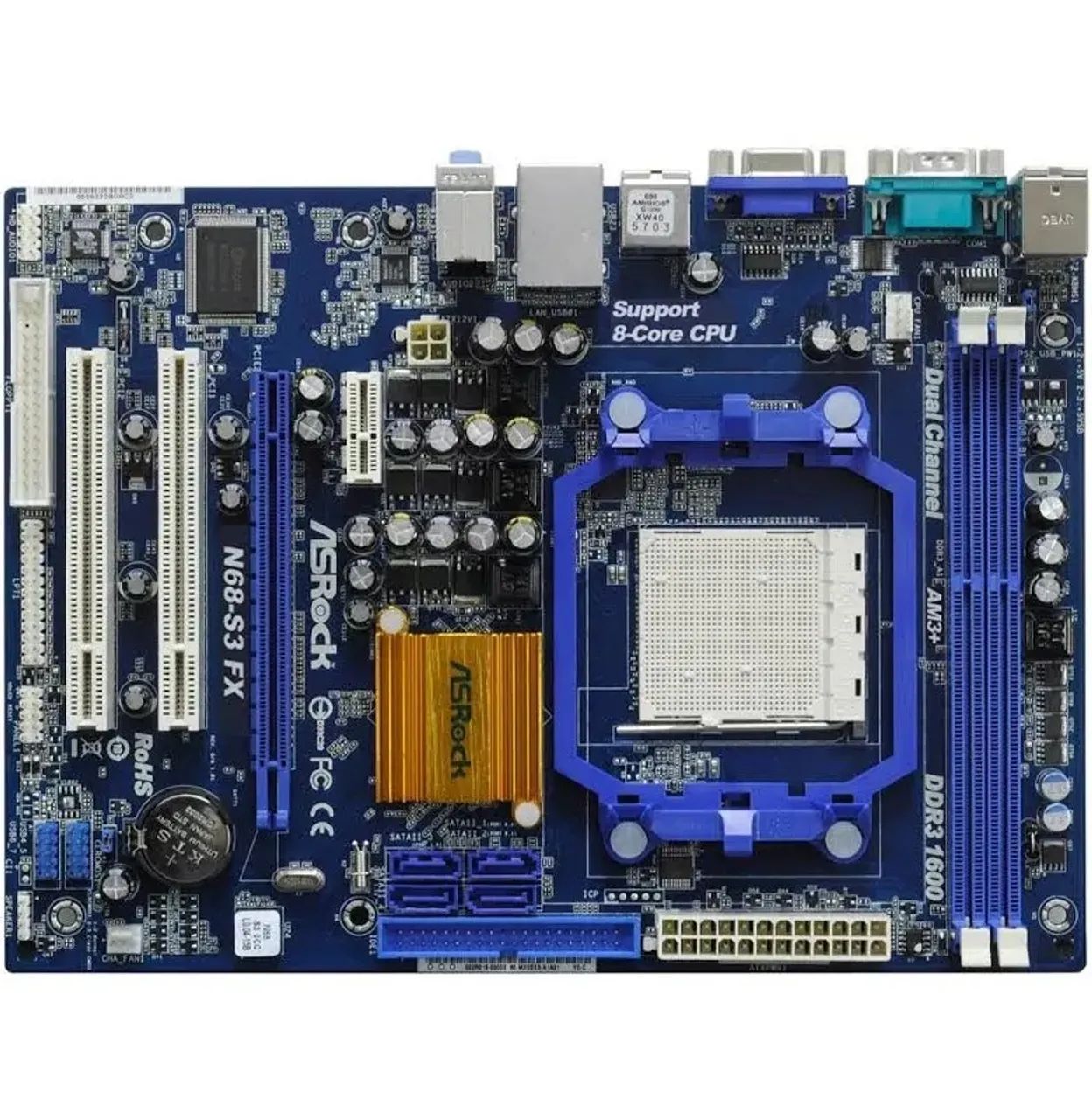 Placa-mãe Asrock n68-s3 