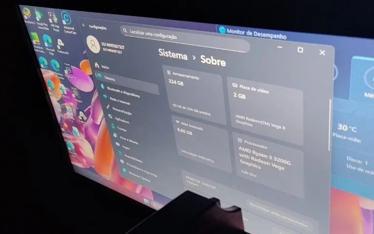 Computador gamer AMD Ryzen 3 3200g - Foto 2