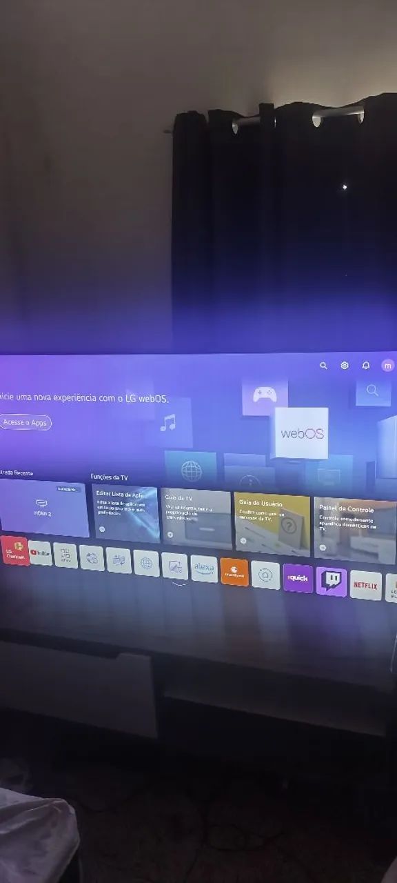 Tv LG smart 60 polegadas praticamente nova  - Foto 2