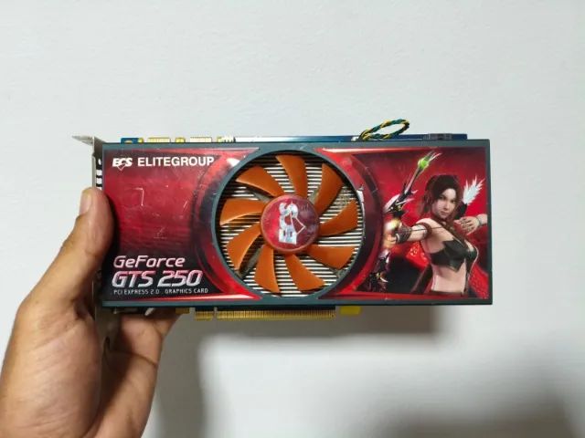 Placa de video Geforce gts 250 1gb ddr3