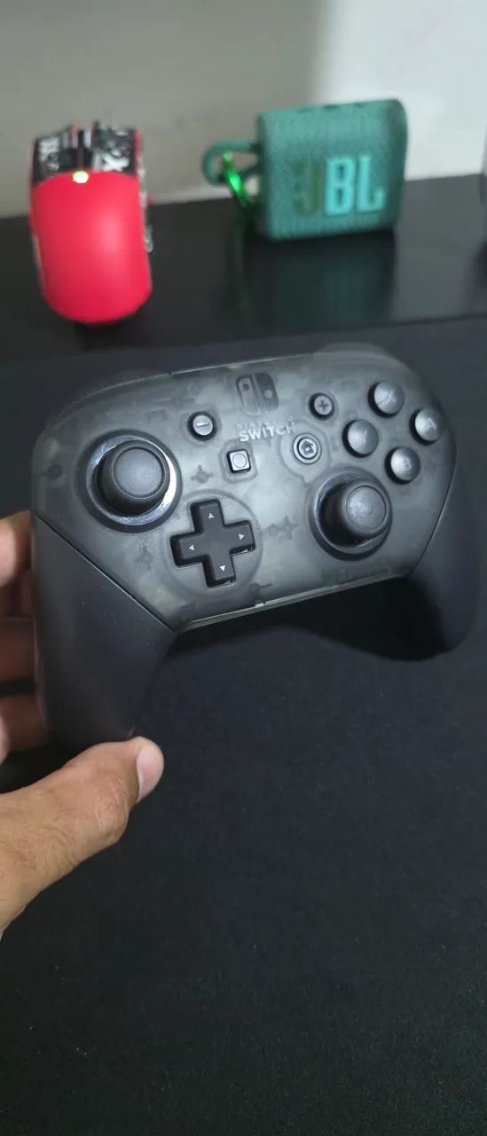 Pro controller Nintendo Switch, com caixa