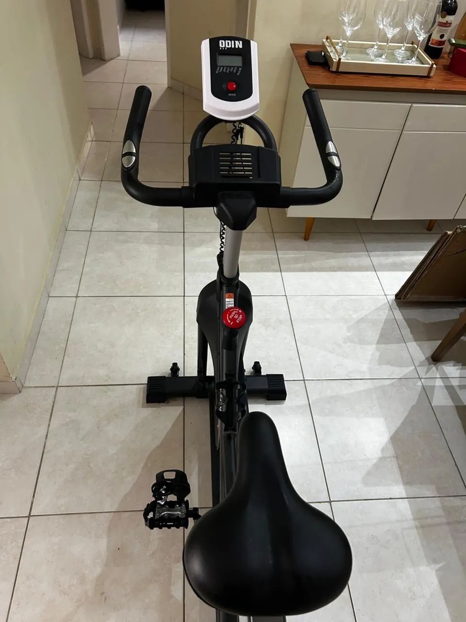 Bicicleta Ergométrica Odin Pace 3000  ? VENDO - SEMINOVA! - Foto 4