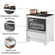 BALCÃO PARA COOKTOP 4 BOCAS  - Foto 2