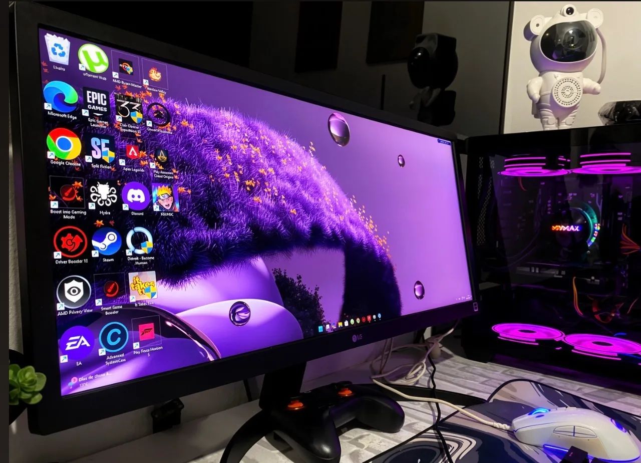 Pc Gamer Rx6600 Ryzen 5+Monitor Ultrawlde  - Foto 4