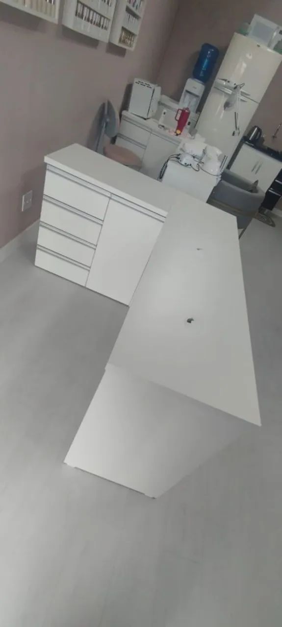 Mesa MDF em L - Foto 4