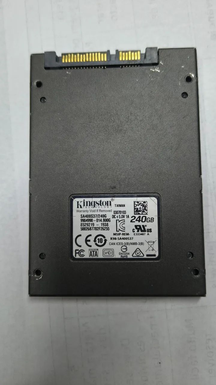 ssd Kingston 240GB - Foto 3