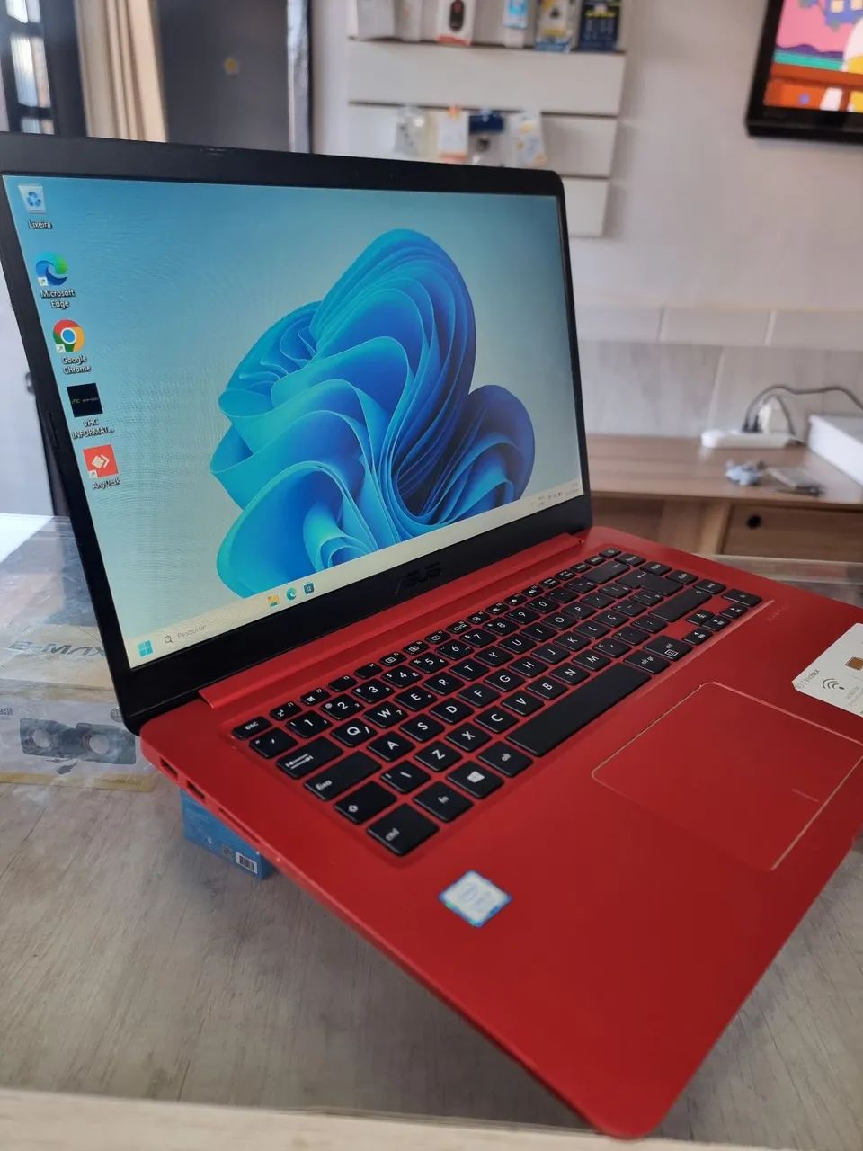 Notebook asus i5 8th 8gb 240ssd - até 12x no cartao - Notebooks
