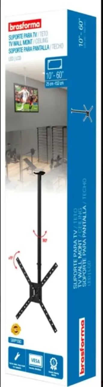 Suporte de Teto para TV Brasforma  - Foto 3