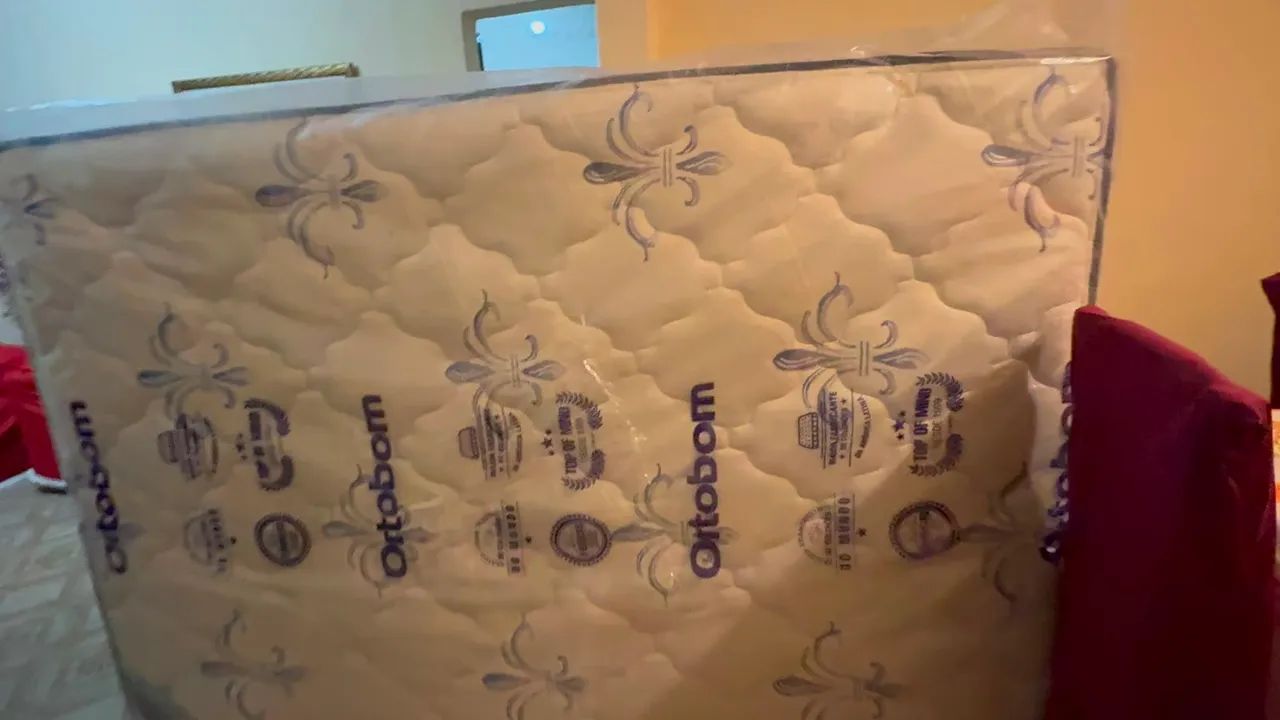 Colchão ortobom seminovo  - Foto 3