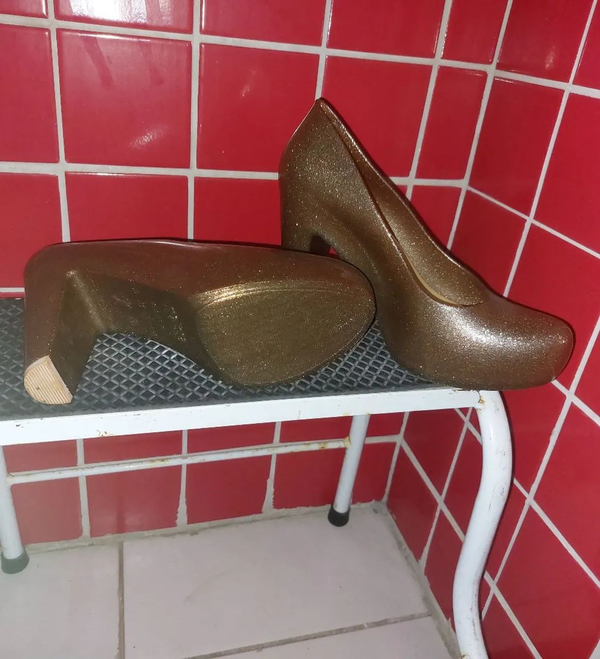 MELISSA -37 (BEGE/GLITER) - Foto 4