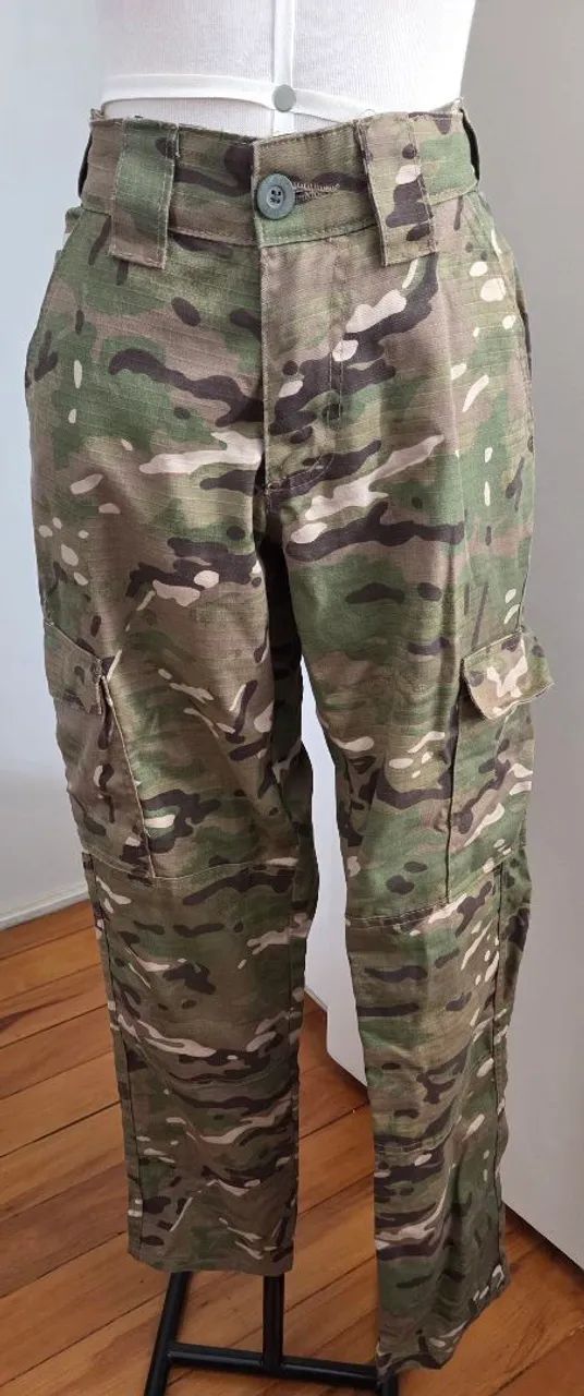 CALÇA COMPRIDA CAMUFLADA FEMININA - Foto 4