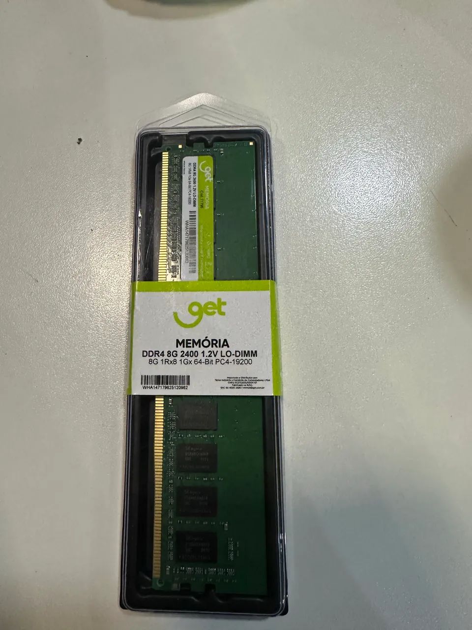 Memória ddr 4 