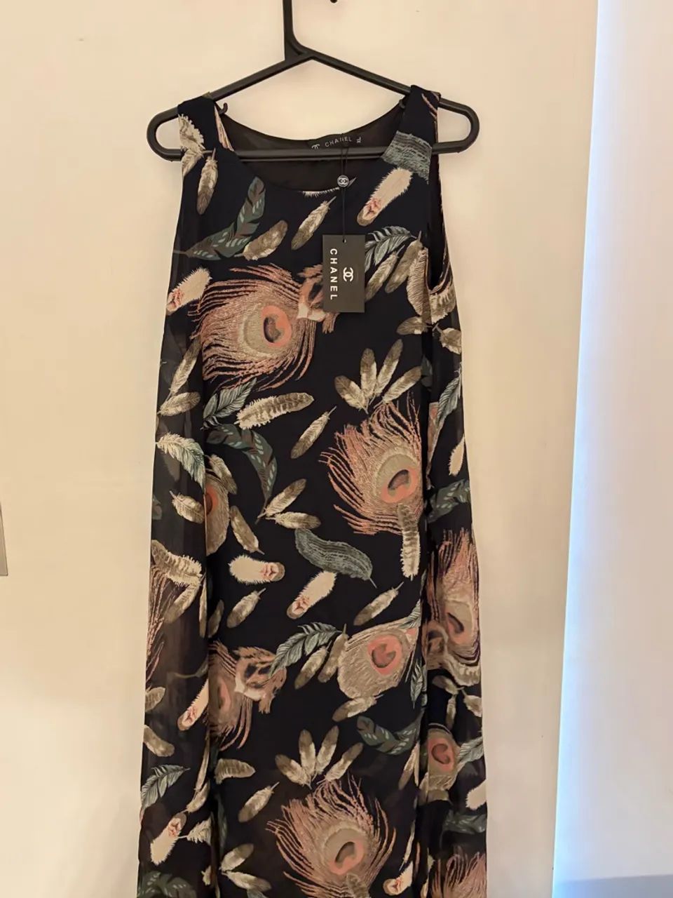 Vestido Chanel estampado