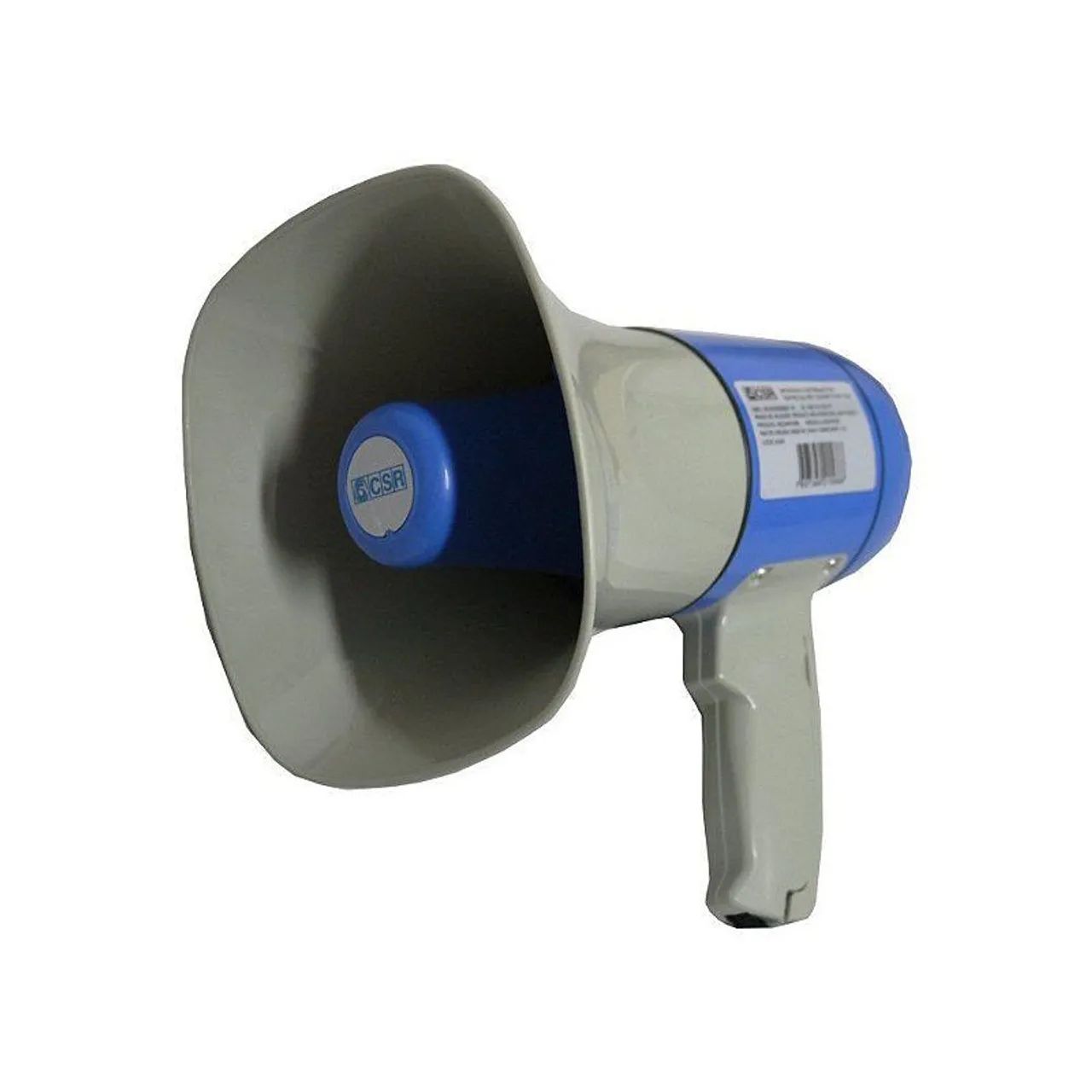 Megafone CSR NT 400 Cinza/Azul 30W Recarregável USB Gravação - Foto 2
