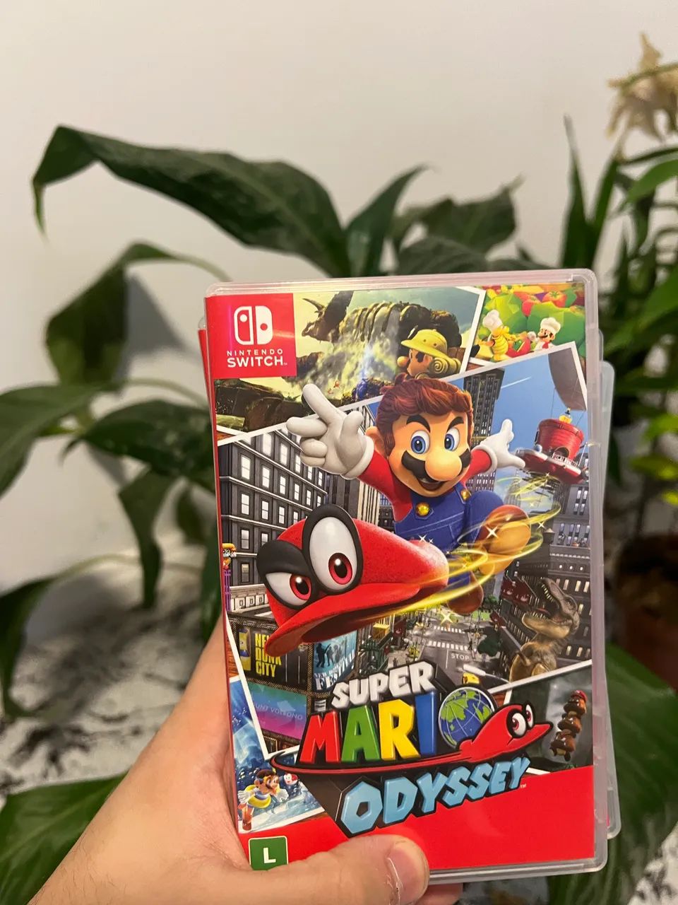 NINTENDO SWITCH OLED BRANCO + 4 JOGOS - Foto 3