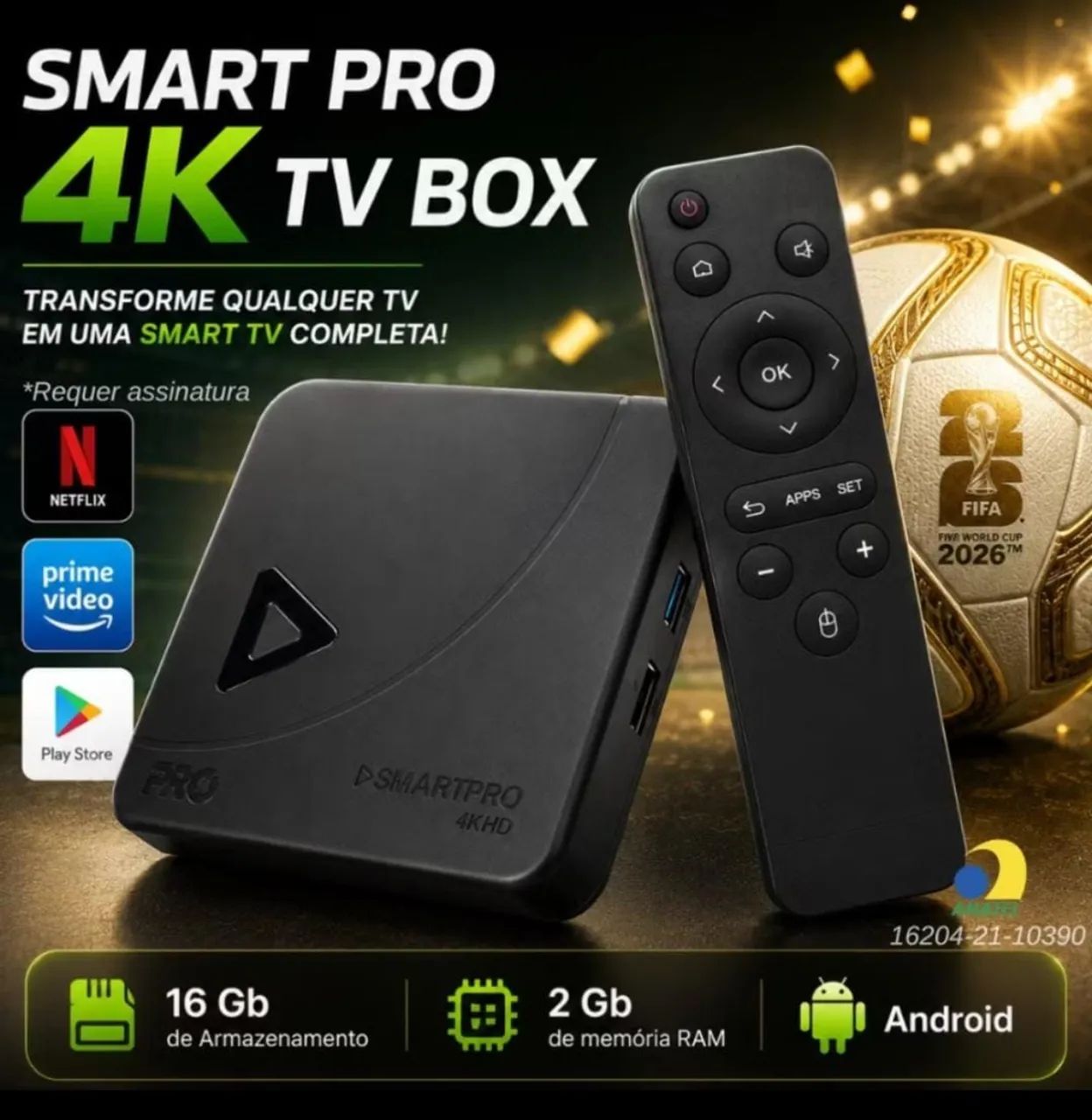 Box Tv homologada