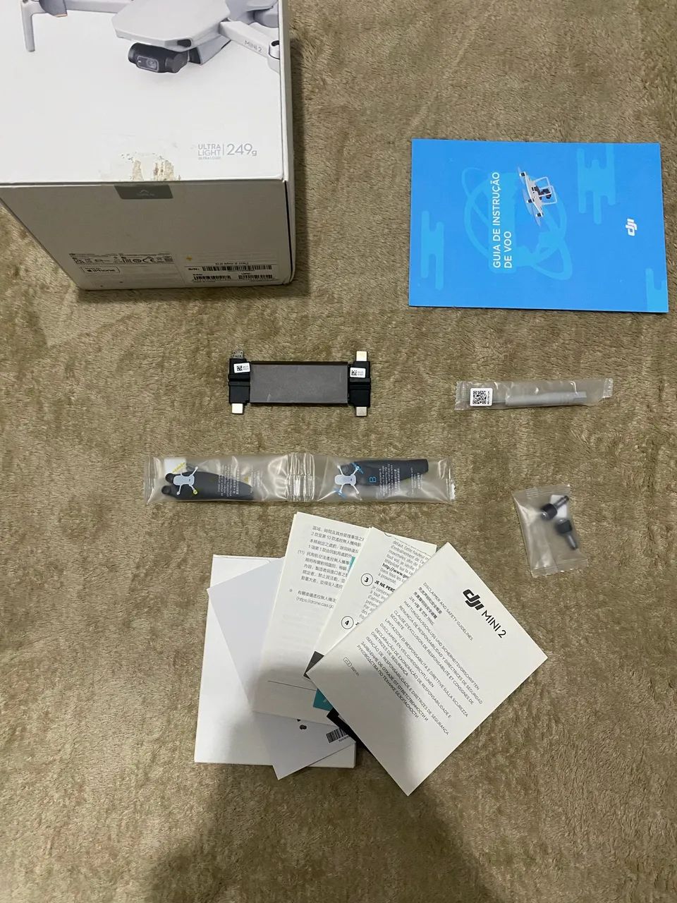Drone DJI Mini 2 4K - Estado de Novo - Foto 4