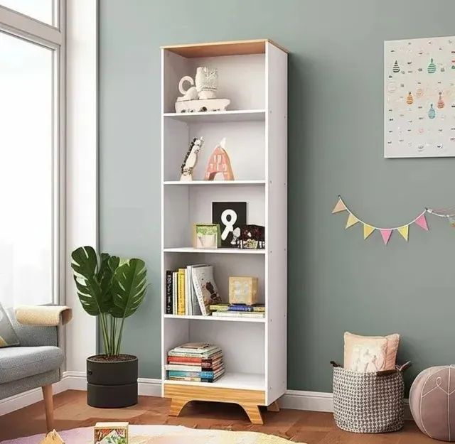 Prateleira em MDF Vertical com pés retro (Nova)