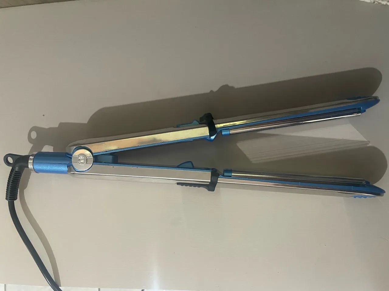 Chapinha prancha azul/prata - Foto 2