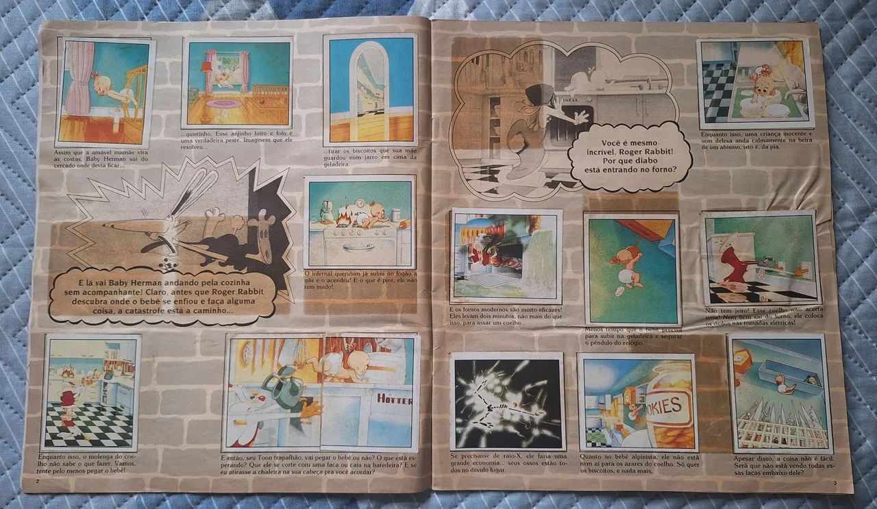 Álbum de Figurinhas Um Cilada para Roger Rabbit 1988 - Foto 4