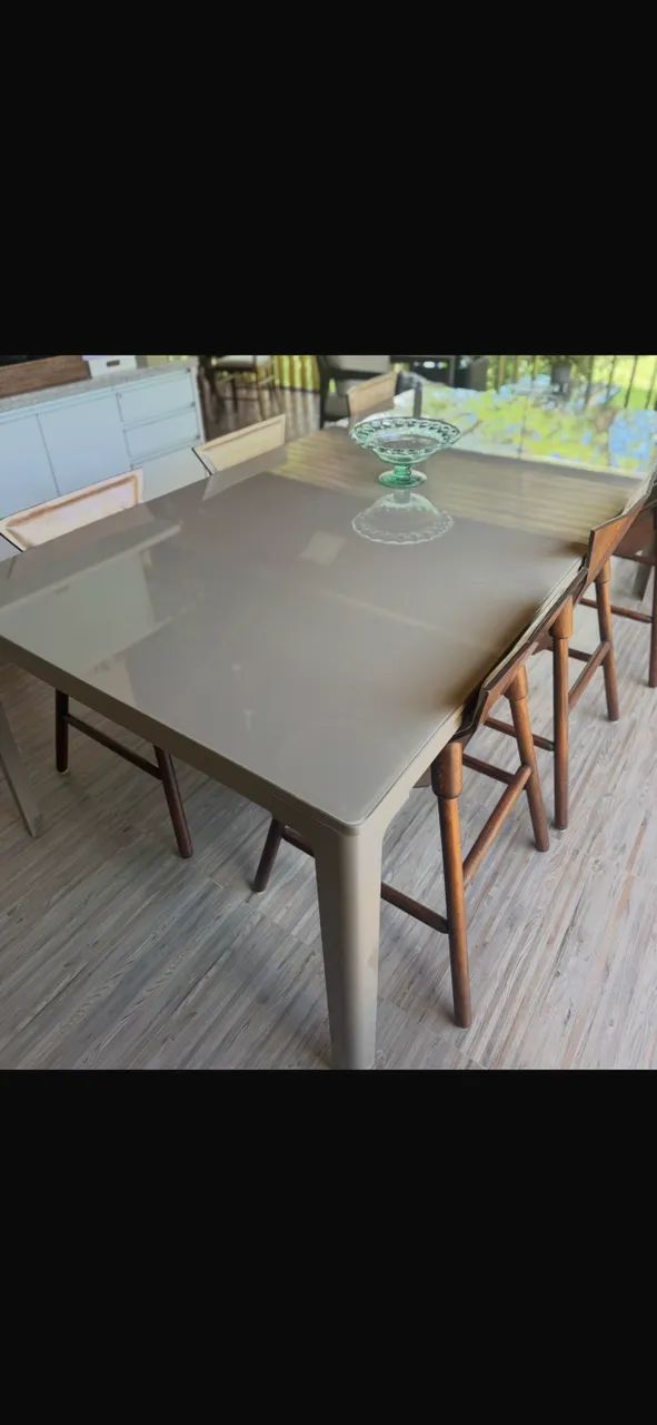 Mesa Grife 6 lugares - Foto 2