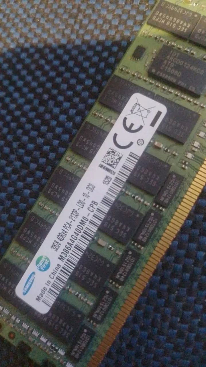 MEMÓRIA DDR4 128gb 4x32 (servidor)