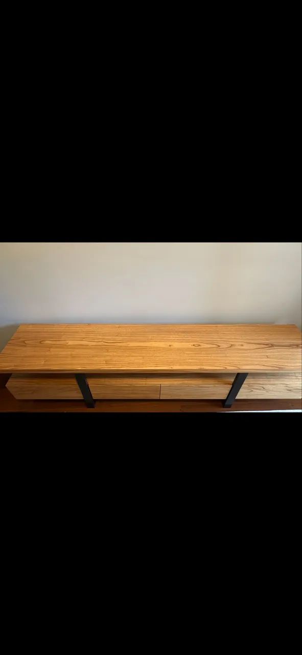 Rack de madeira 2,2m x 45cm - Foto 3