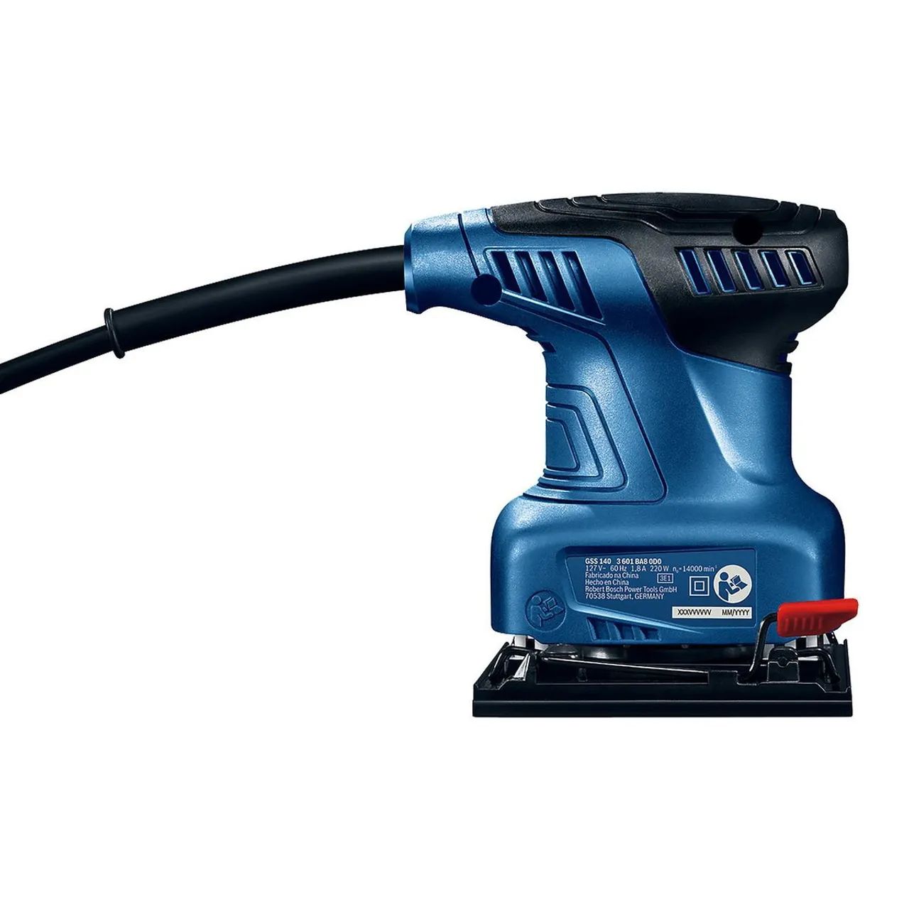 Lixadeira elétrica profissional bosch 220w 127v 2