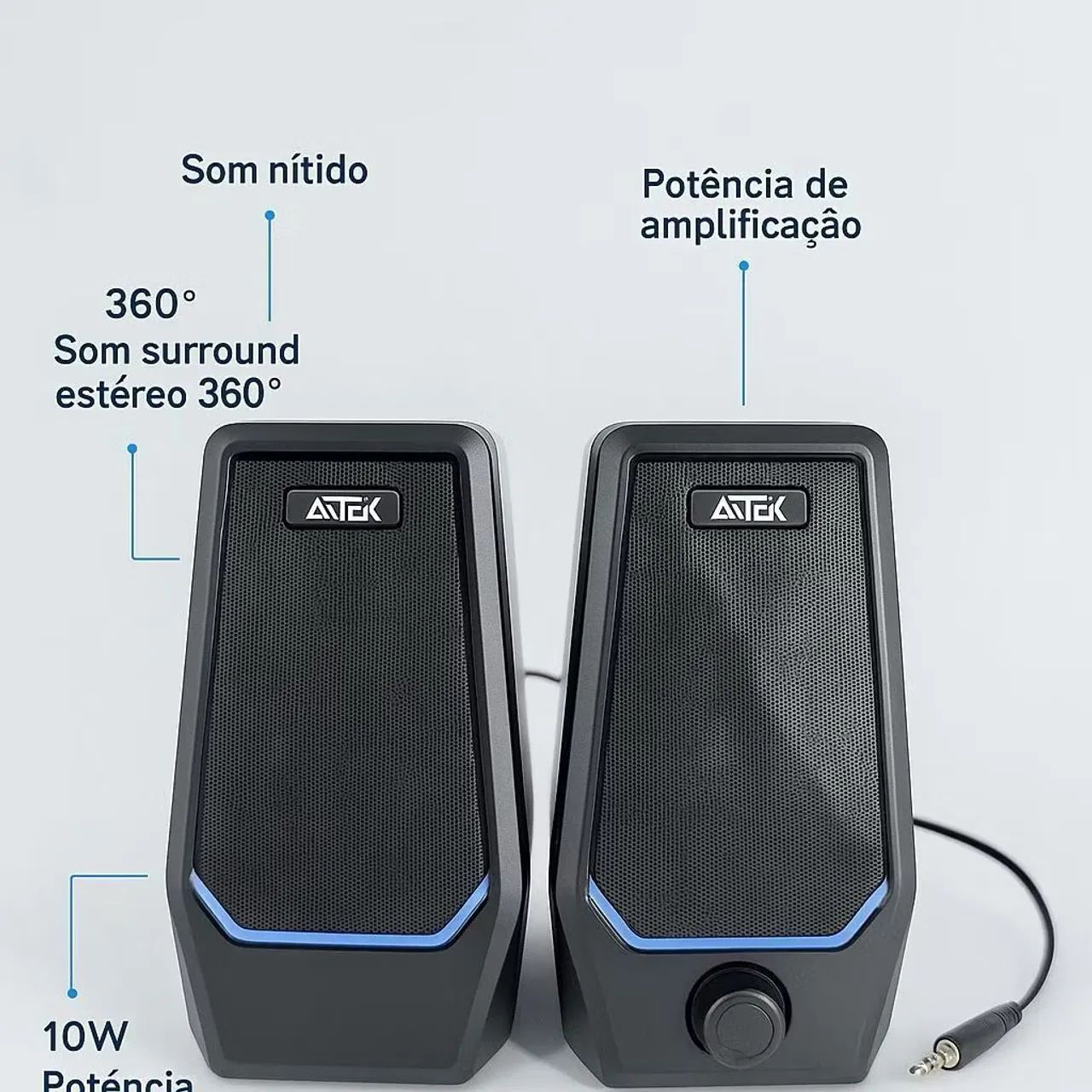 Caixas de som para Pc ou notebook  - Foto 2
