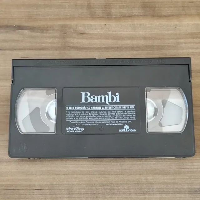 Fita VHS Bambi (Dublado) - Foto 4
