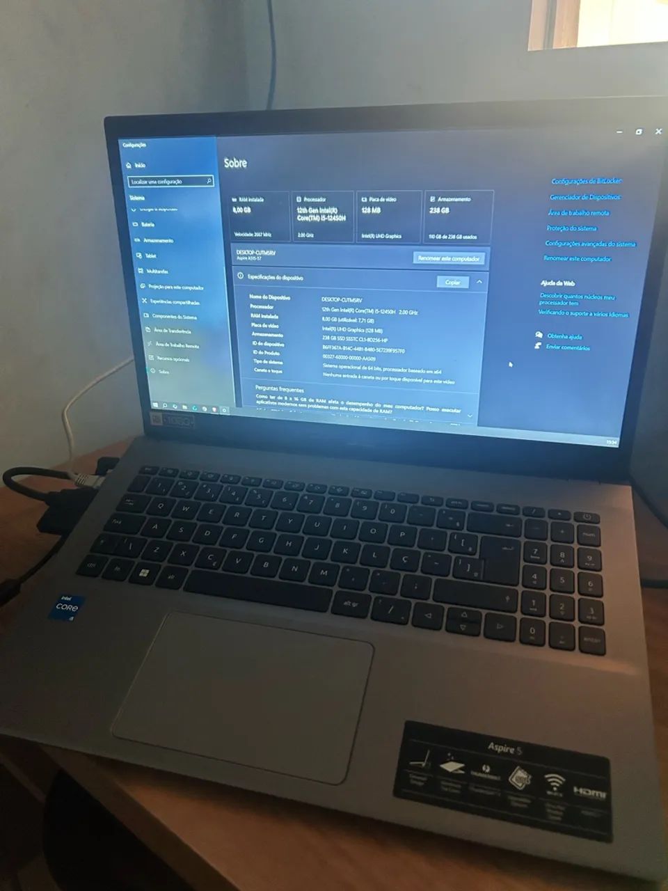 Notebook ace inspire 5 - Foto 2