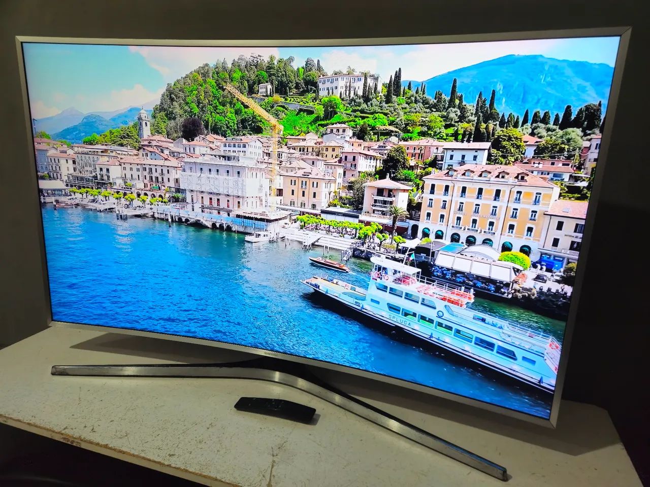 Smart TV Samsung 50" 4K UHD Curved - Foto 4