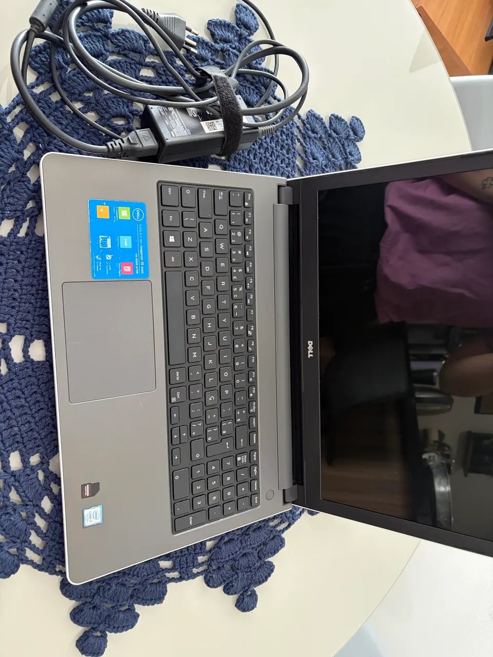 Notebook Dell Branco 