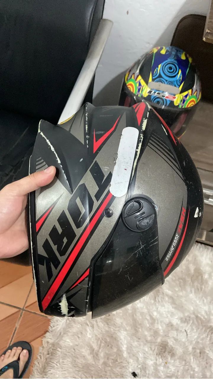 Capacete LS2 e ProTork - Foto 3