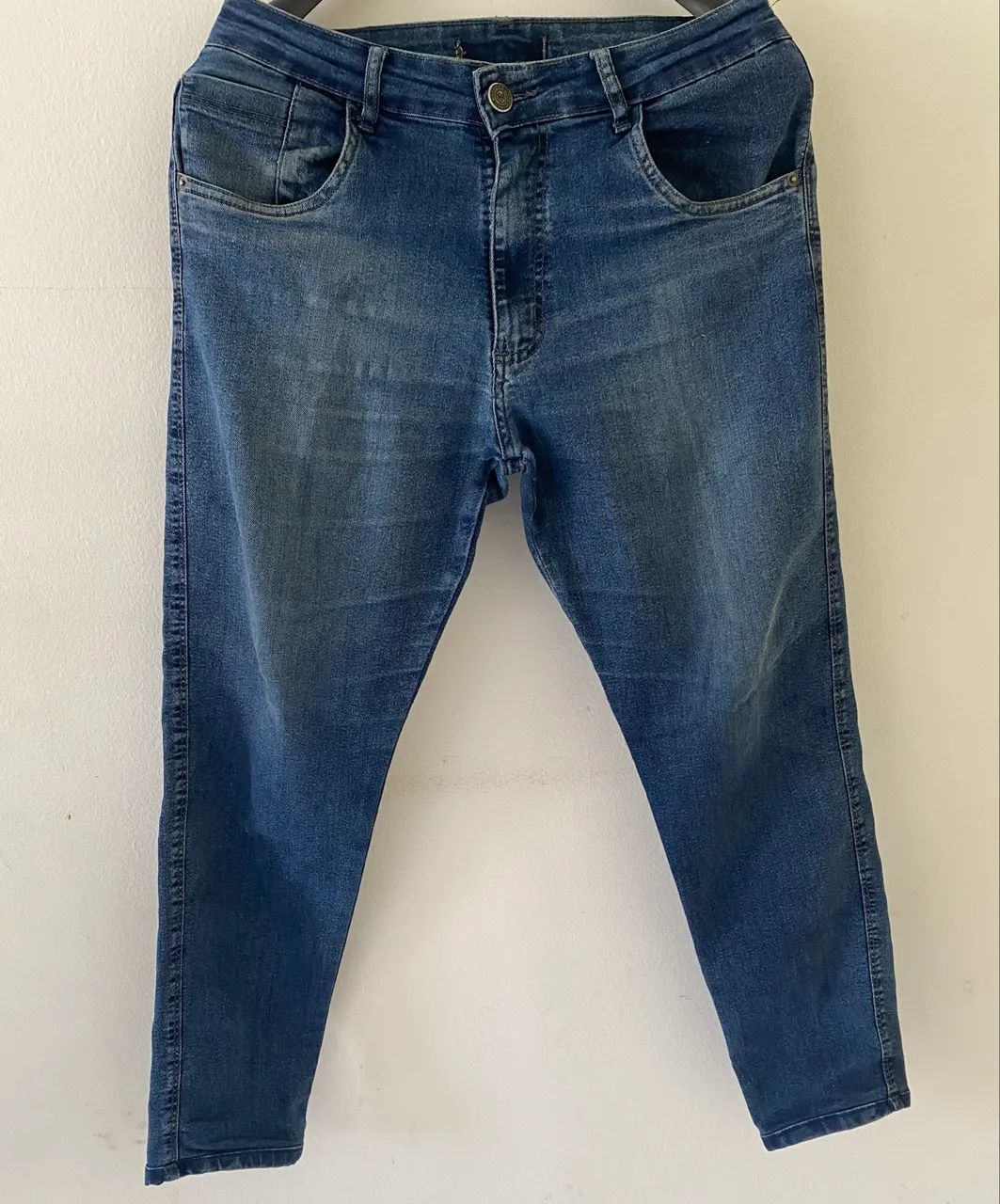 Calça jeans TAM 46 c/lycra masculina 