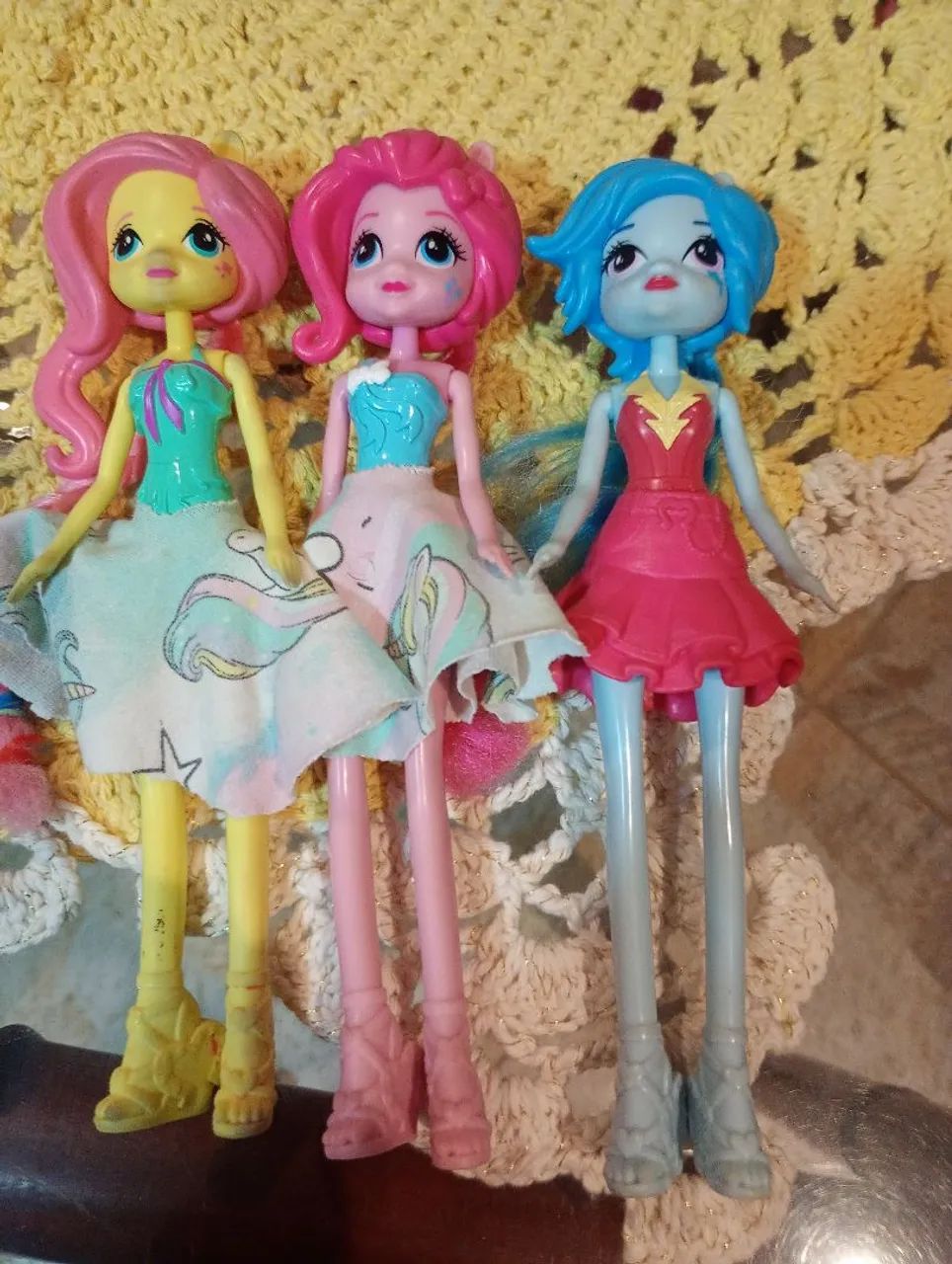 3 bonecas my little poney 