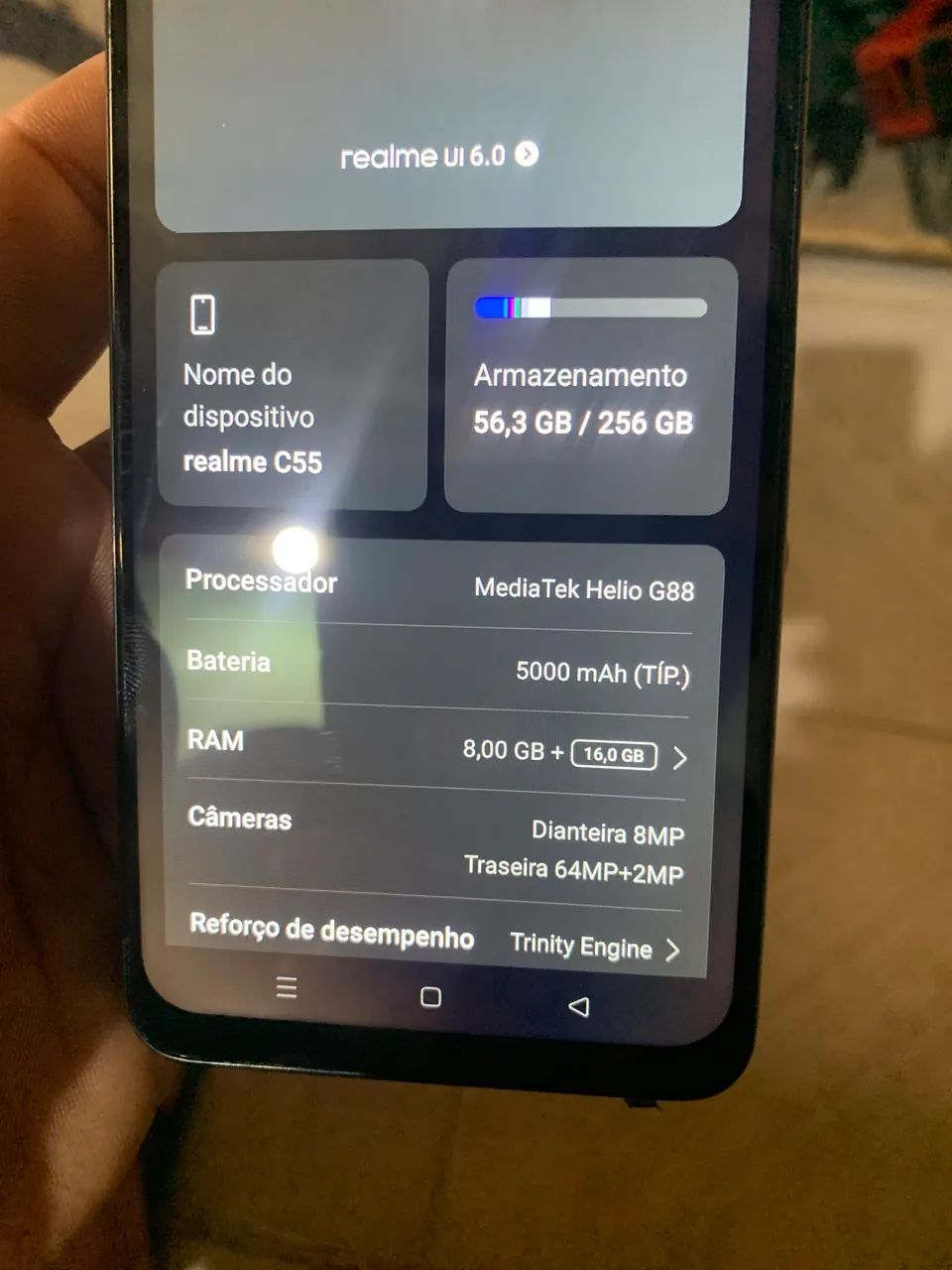 Vendo e troco Realme c55