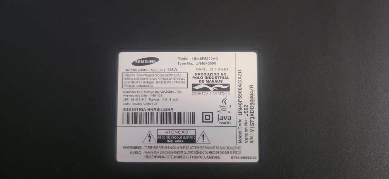 Vendo TV Samsung 46 polegadas. Funciona corretamente. - Foto 4