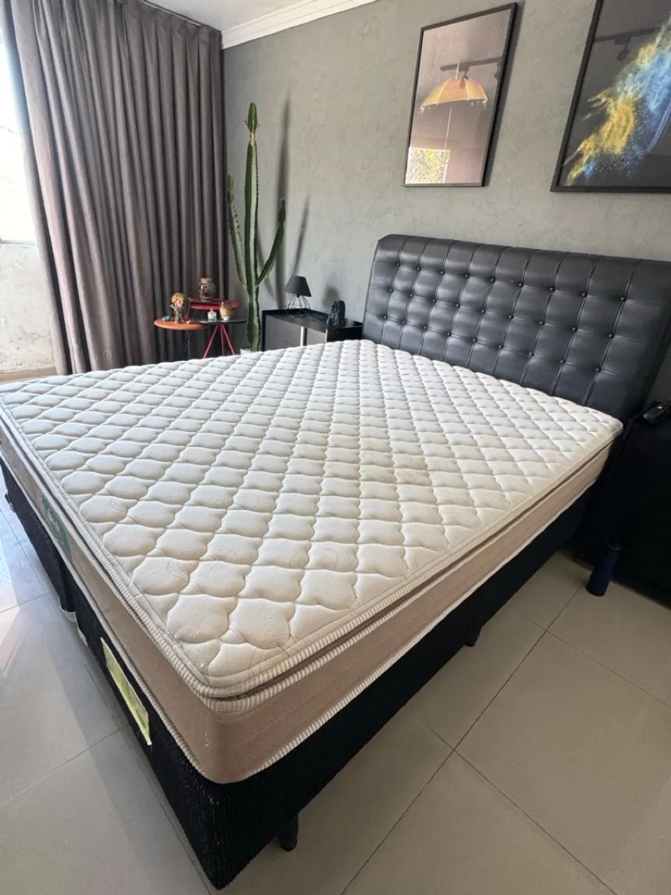 Cama queen com cabeceira - Foto 2