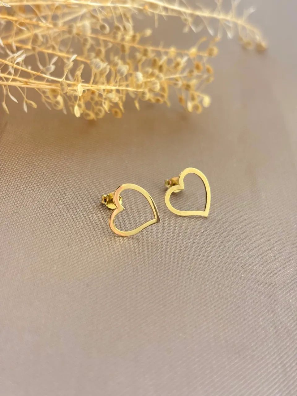 Brinco de ouro 18k nova garantia eterna certificado loja