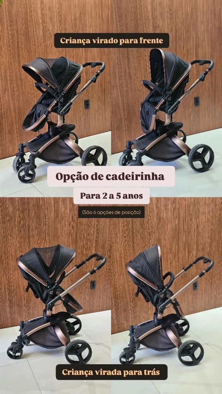 Carrinho de bebe (Galzerano) - Foto 3