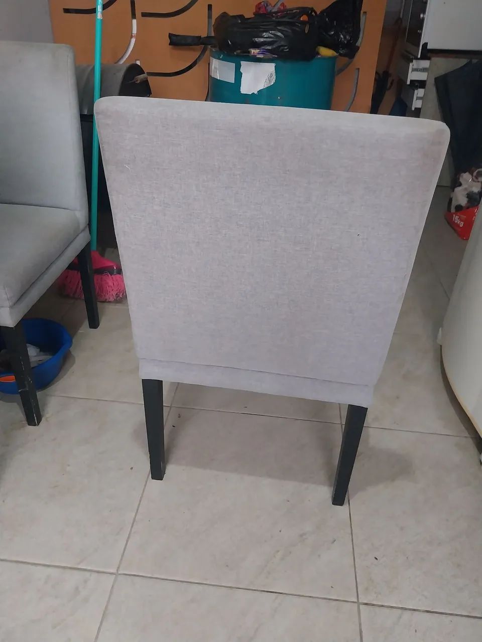 Cadeiras estofadas, 4 unidades  - Foto 3