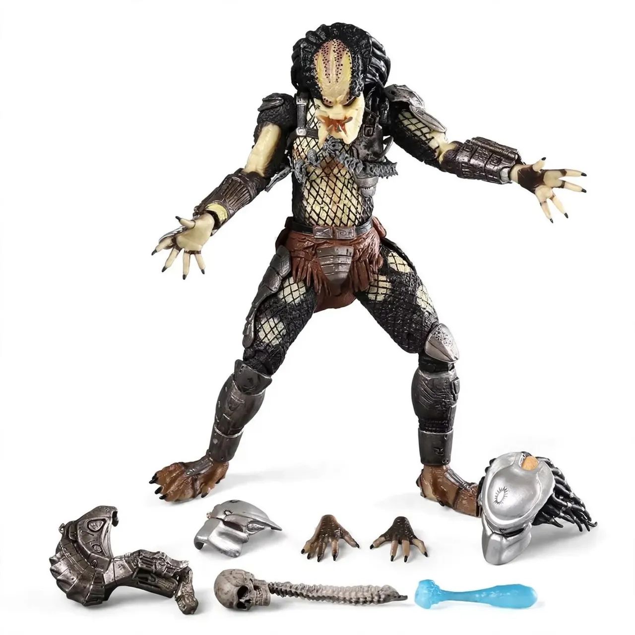 Boneco articulado Predador Jungle Hunter  NECA Ultimate 20cm Completo  - Foto 2