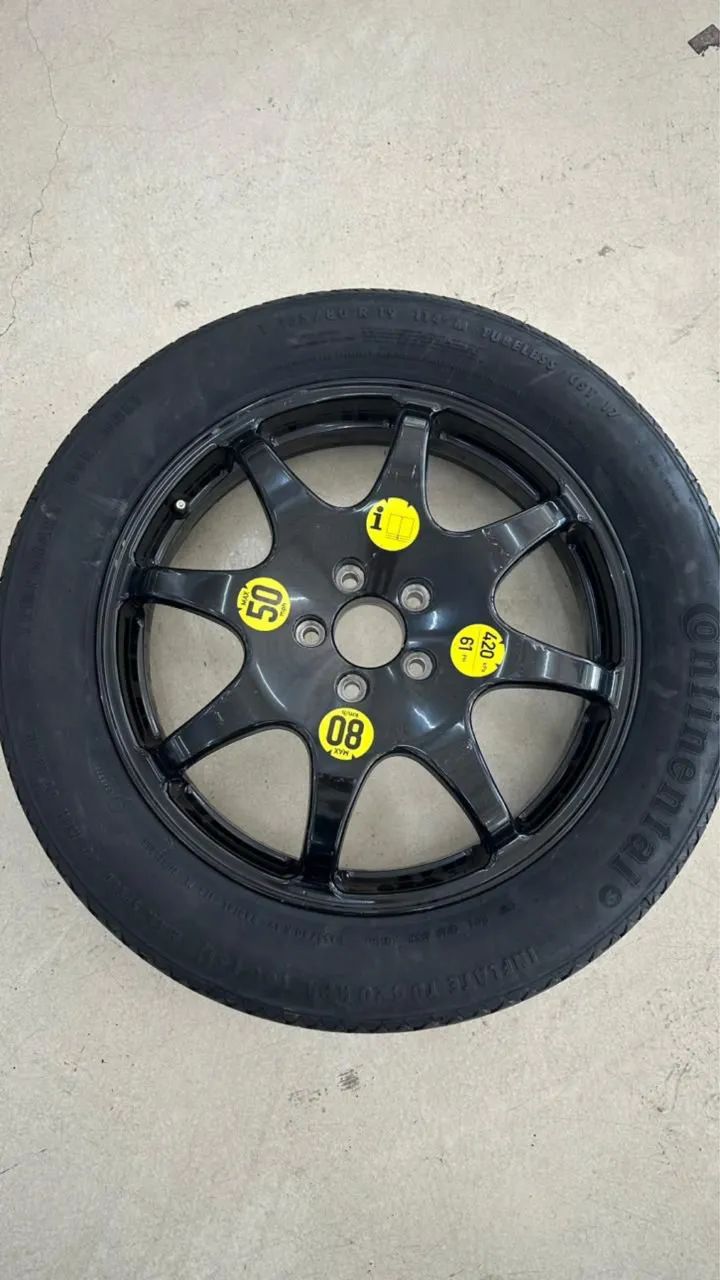 Pneu Continental 155/80 R19 114 M SContact Estepe Novo - Foto 3