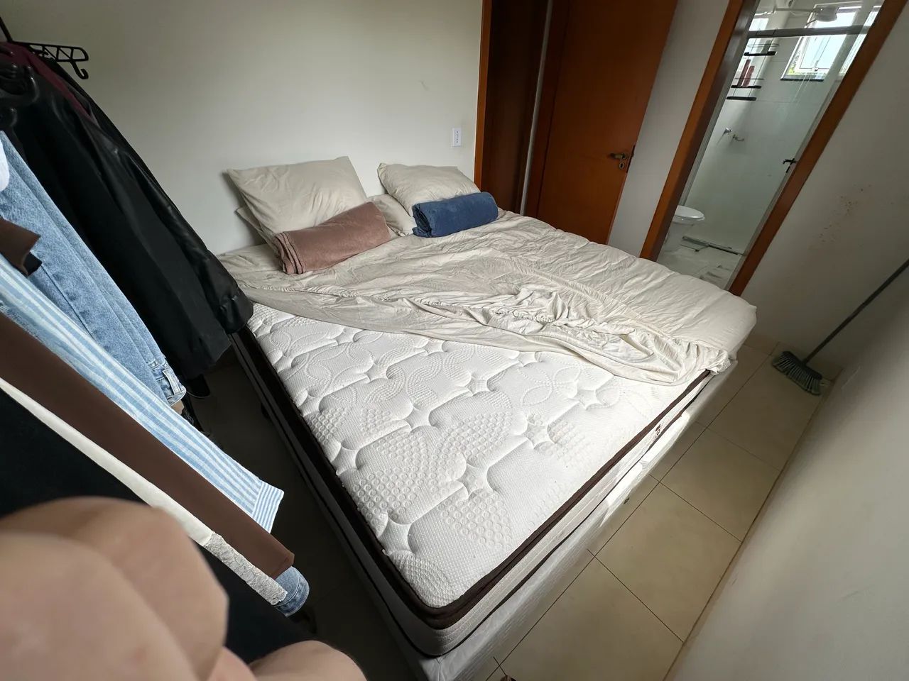 Cama king de colchão macio Bf Colchões  - Foto 2