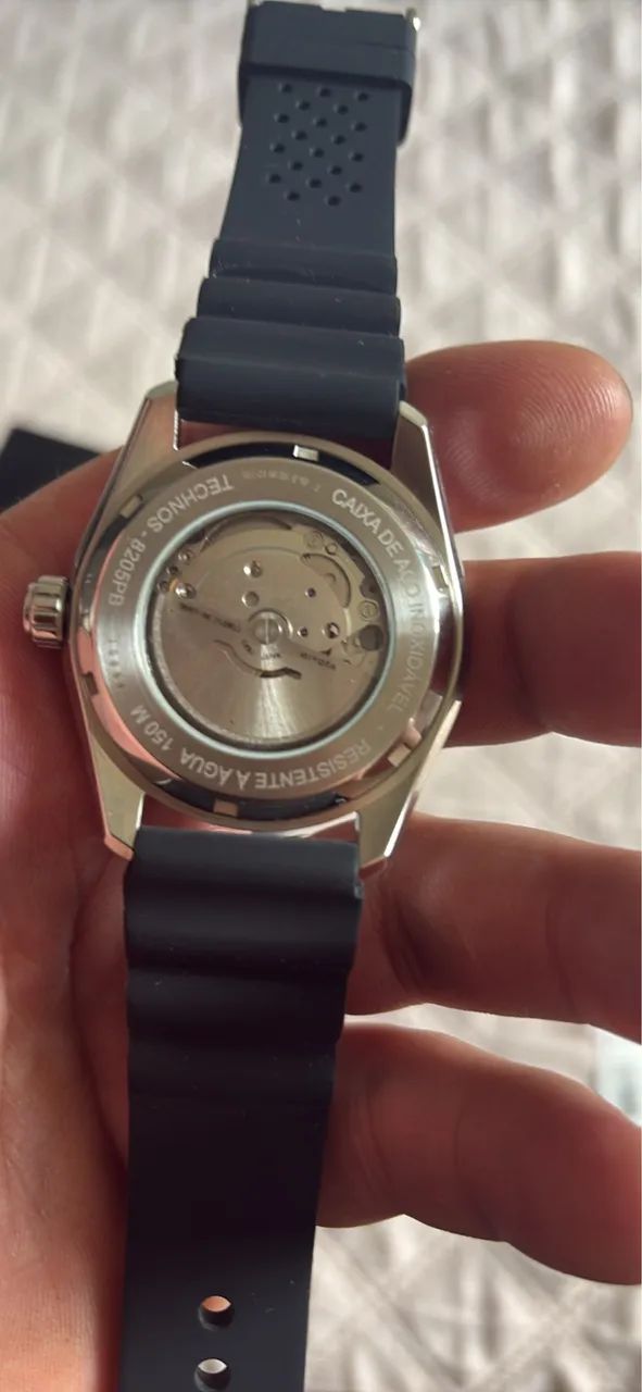 Relógio technos automático sem uso  43 mm - Foto 5