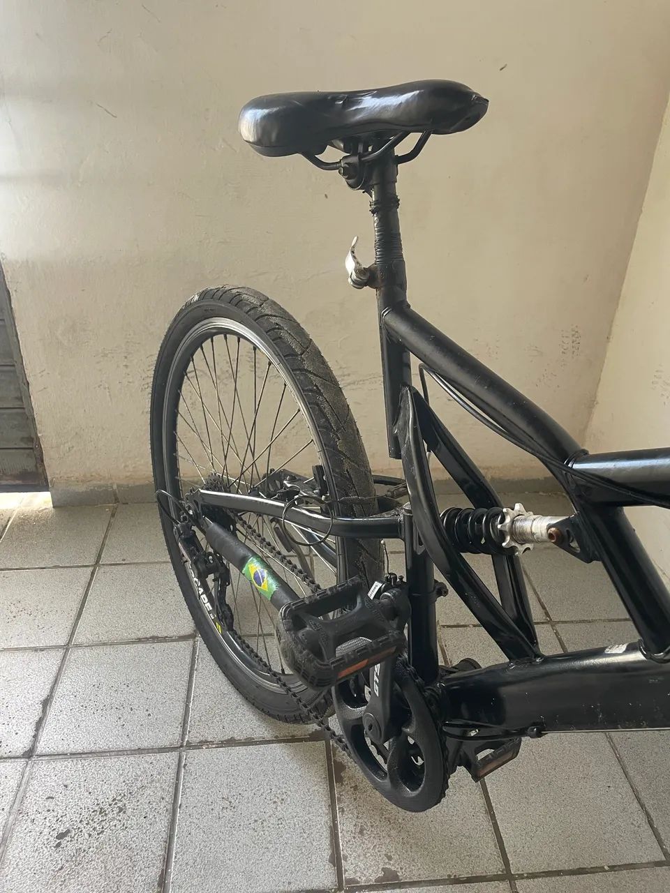 Bike aro 26 preta - Foto 2
